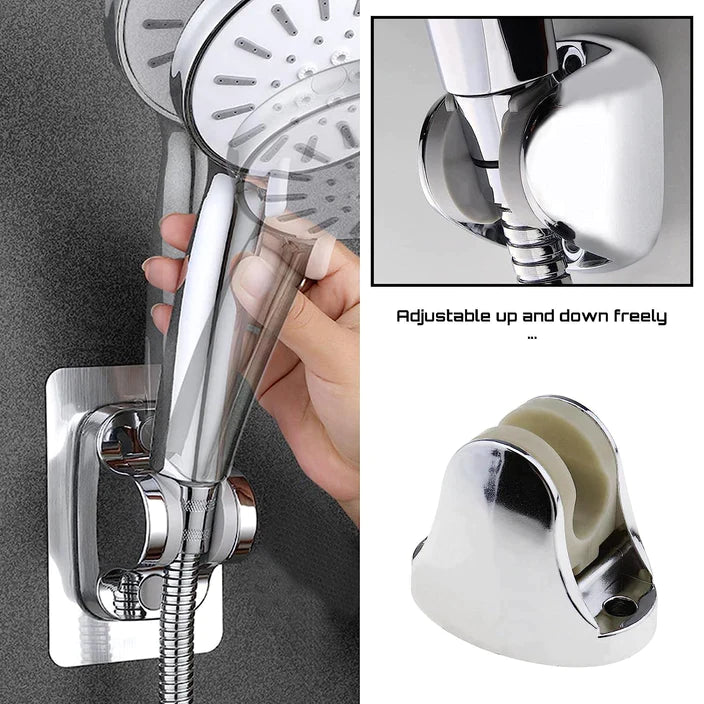 6255l ADJUSTABLE HAND SHOWER HOLDER WITH FIXING SCREWS ADJUSTABLE BRACKET FOR BATHROOM (Loose) 6255l ADJUSTABLE HAND SHOWER HOLDER WITH FIXING SCREWS ADJUSTABLE BRACKET FOR BATHROOM (Loose)